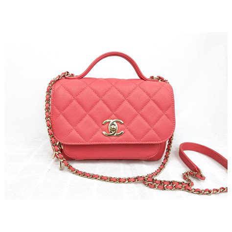 chanel coral mini|chanel pink and blue purses.